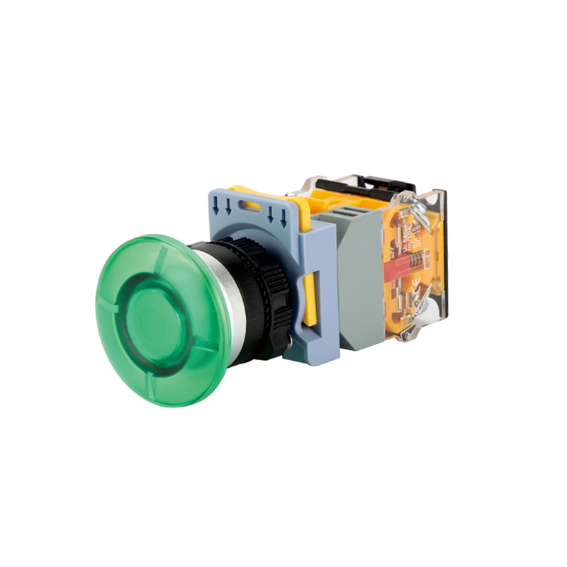 帶燈(自鎖)蘑菇頭按鈕